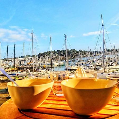 Les Balcons de La Trinité - Vue sur mer et le port Exterior foto